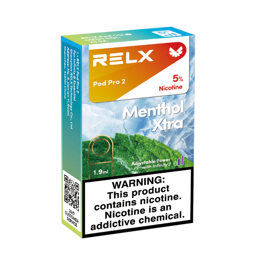 RELX 六代煙彈|悅刻 Infinity 2 原裝煙彈現貨|通用 4/5/6 代主機 | 勁爽薄荷