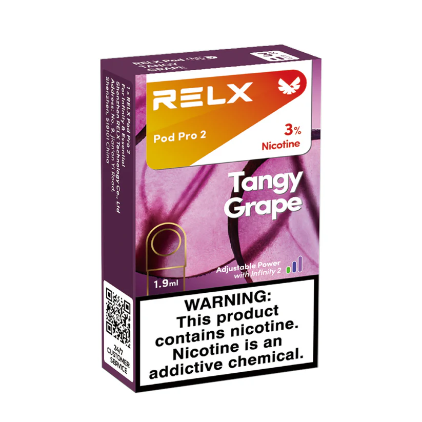 RELX 六代煙彈|悅刻 Infinity 2 原裝煙彈現貨|通用 4/5/6 代主機 | 葡萄